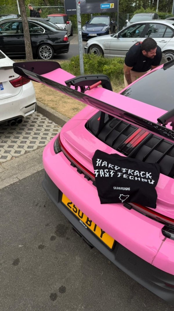 T-SHIRT "HARD TRACK, FAST TECHNO"